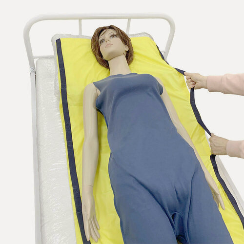 Изображение товара Скользящая простыня 2 полотна Альцфикс, размер L (65х172 см), полиэстер