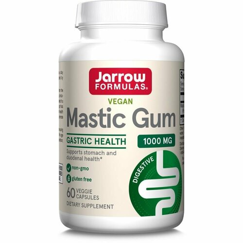 Mastic Gum, Мастиковая смола, 60 капсул