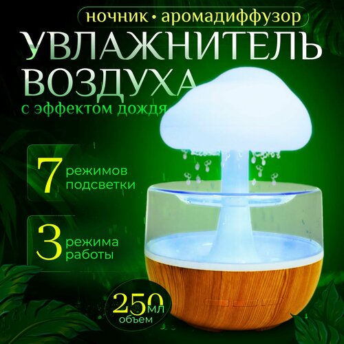 Увлажнитель воздуха для дома настольный BP аромадиффузор ночник 432000₽