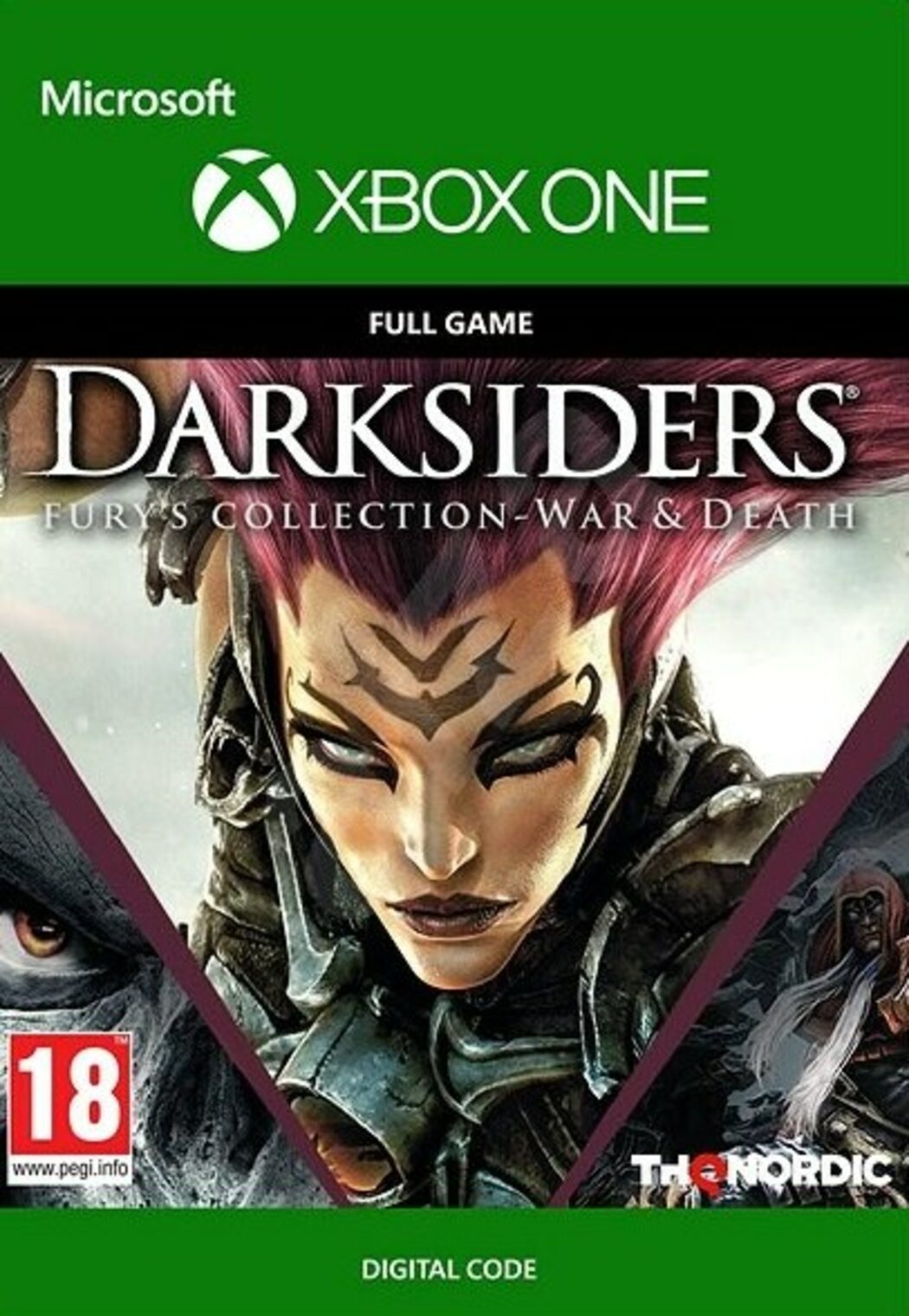 Игра Darksiders Fury's Collection - War and Death, цифровой ключ для Xbox One/Series X|S, Русский язык, Аргентина