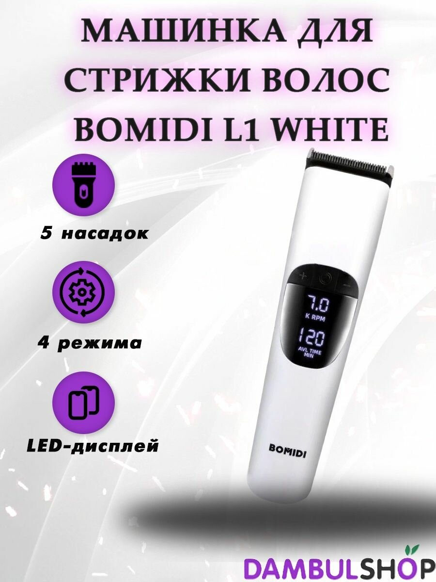 Машинка для стрижки Xiaomi Bomidi L1 White