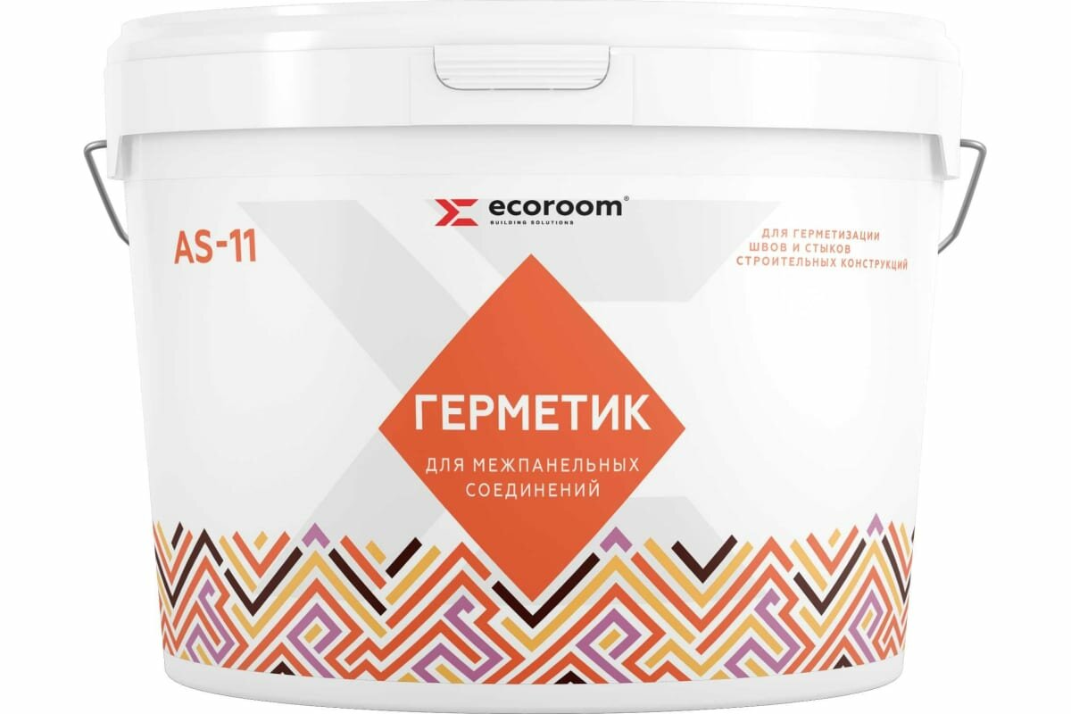 Акриловый герметик для межпанельных швов ECOROOM AS-11 15 кг E-Герм-4181/15 16016318