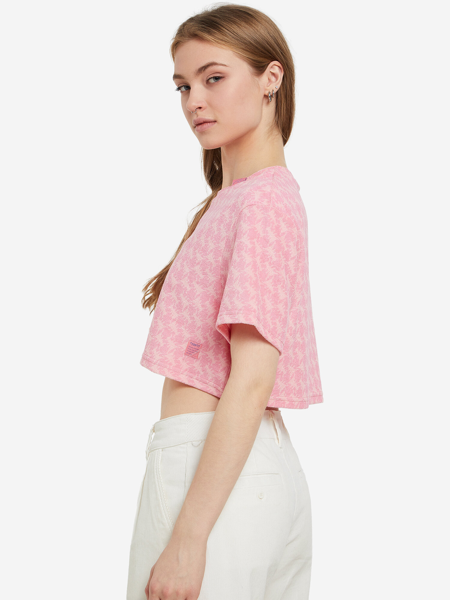 Кроп-топ Termit, размер 50-52, розовый, — фото 1