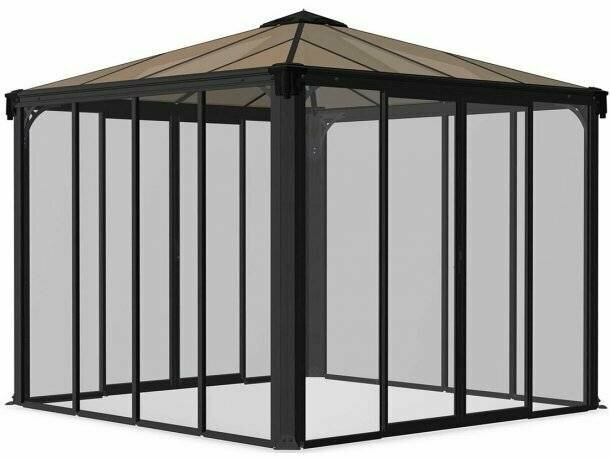 Закрытая беседка GAZEBO LEBRO 3000 CLOSED