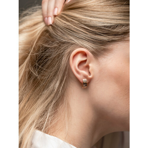 Серьги Голден Глоб, красное золото, 585 проба, золотой