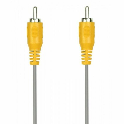 Кабель аудио/видео Smartbuy, 1xRCA(m)-1xRCA(m), 3 м, серый