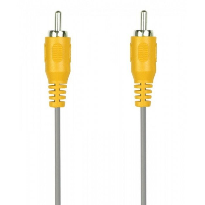 фото Кабель аудио/видео Smartbuy, 1xRCA(m)-1xRCA(m), 3 м, серый