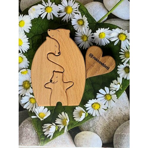 Семья медведей. Подарок на годовщину свадьбы и на день матери