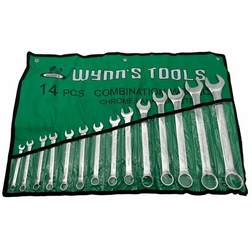 Набор ключей рожково-накидных 8-32мм 14 предметов в скатке арт W0327D WYNNS 7740₽