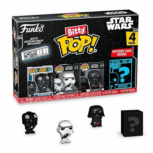 Фигурка Funko POP! Набор фигурок Funko Bitty POP! Star Wars - Darth Vader, 4 шт (2,3 см.)