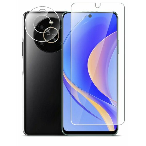 Защитное стекло BoraSCO для Huawei Nova Y90 0.26mm Hybrid Glass Transparent 71146