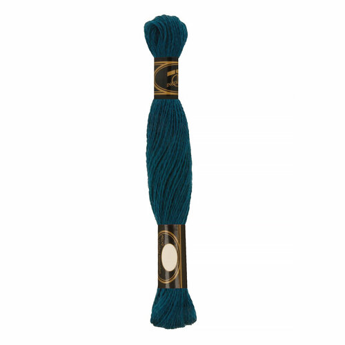 Нитки для вышивания мулине Радуга ( 317-708 ) 50% шерсть, 50% акрил 20 м 5 штук цвет №620 морская волна