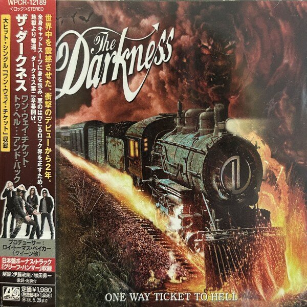 Компакт-диск Warner Darkness – One Way Ticket To Hell And Back (Japan)