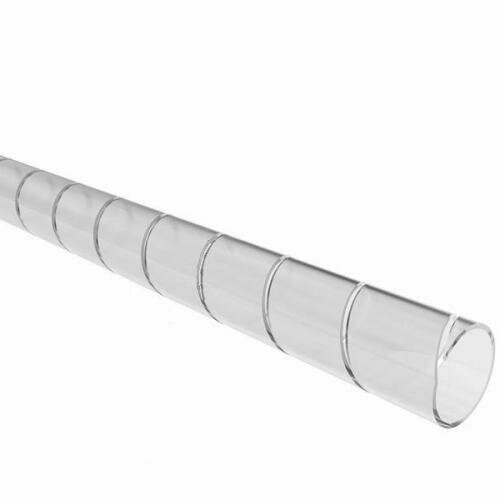 Держатель для проводов Rexant 07-7012 SWB-12 гибкий кабельный органайзер диаметр 12 мм длина 2 метра прозрачный 3 штуки 580₽