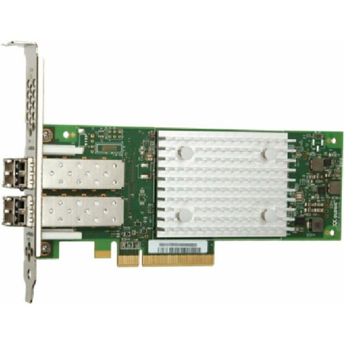 Сетевой адаптер QLE2742-SR-CK (BK3210407-01 F /BK3210407-01 E) OEM 32Gb/s FC HBA, 2-port, PCIe v3.0 x8, LC SR MMF, В комплекте две планки (L