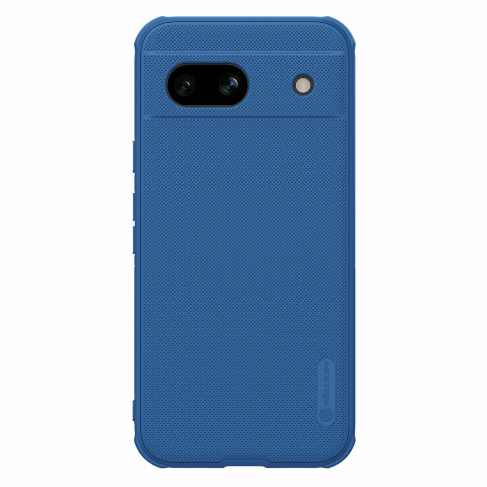 фото Накладка Nillkin Frosted Shield Pro пластиковая для Google Pixel 8A Blue (синяя)