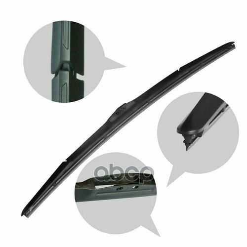 Щетка Стеклоочистителя 38 См Гибридная С Универсальным Креплением (Oe Типы Креплений + Крюк) YADA арт. 920-15