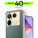 Чехол №03 для Infinix Note 40 Pro 4G / прозрачный силиконовый бам...