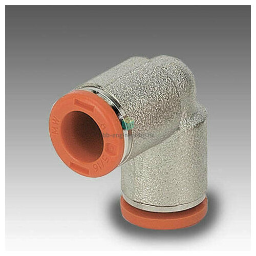 RL4 10 2L04005 METAL WORK - Соединитель угловой цанговый 10 мм