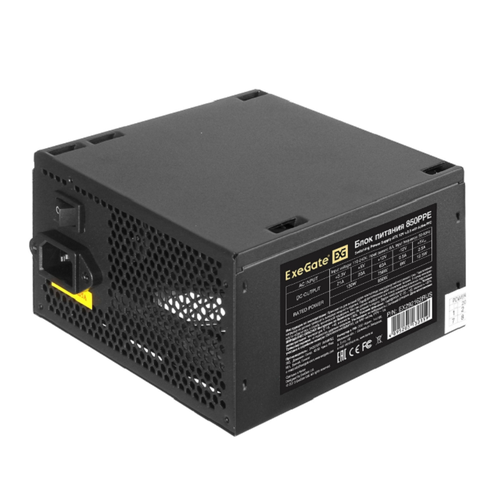 Блок питания ExeGate 850W 850PPE EX292162RUS-PC black 4918₽