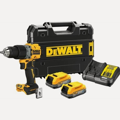 Изображение товара Дрель-шуруповерт аккумуляторная Dewalt DCD805E2T (2x1.7 Ah + T-STAK-Box)