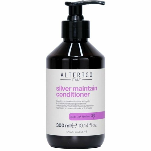 ALTEREGO ITALY Кондиционер для нейтрализации желтых оттенков Silver Maintain Conditioner 300 мл 4890₽