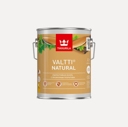 Изображение товара Лазурь Tikkurila VALTTI NATURAL п/гл 2,7л