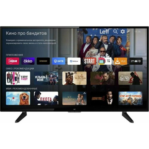 Телевизор Leff 43F670S VK SMART 2270100₽