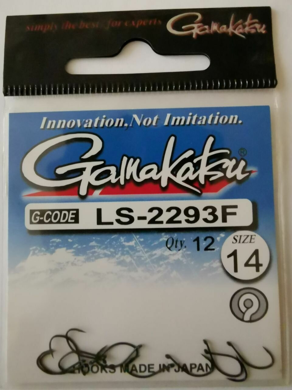 Крючки Gamakatsu LS-2293F №14 (12шт)