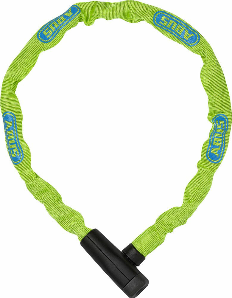Замок 05-0072491 вело цепь на ключе 5805K/75см LM STEEL-O-CHAIN 5мм, класс защиты 5/15 лаймовый ABUS