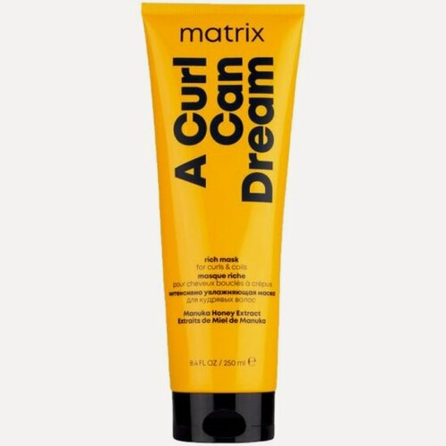 Изображение товара Маска для кудрявых и вьющихся волос Matrix Cosmetics MATRIX A Curl Can Dream с медом манука, 250 мл