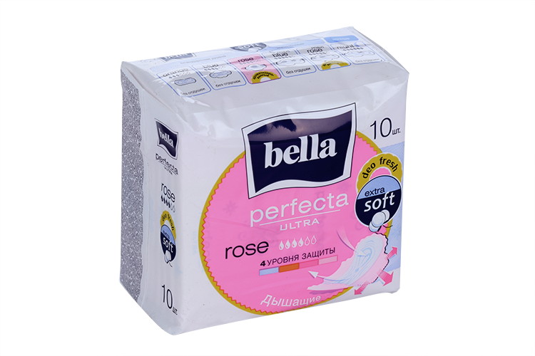 Прокладки Бэлла Перфекта ультра Роуз део фреш экстра софт, 10 шт.