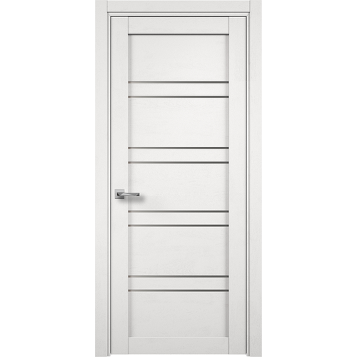 Дверное полотно остекленное Соло1 2000х700 ПВХ дуб элегансия серый 1999₽