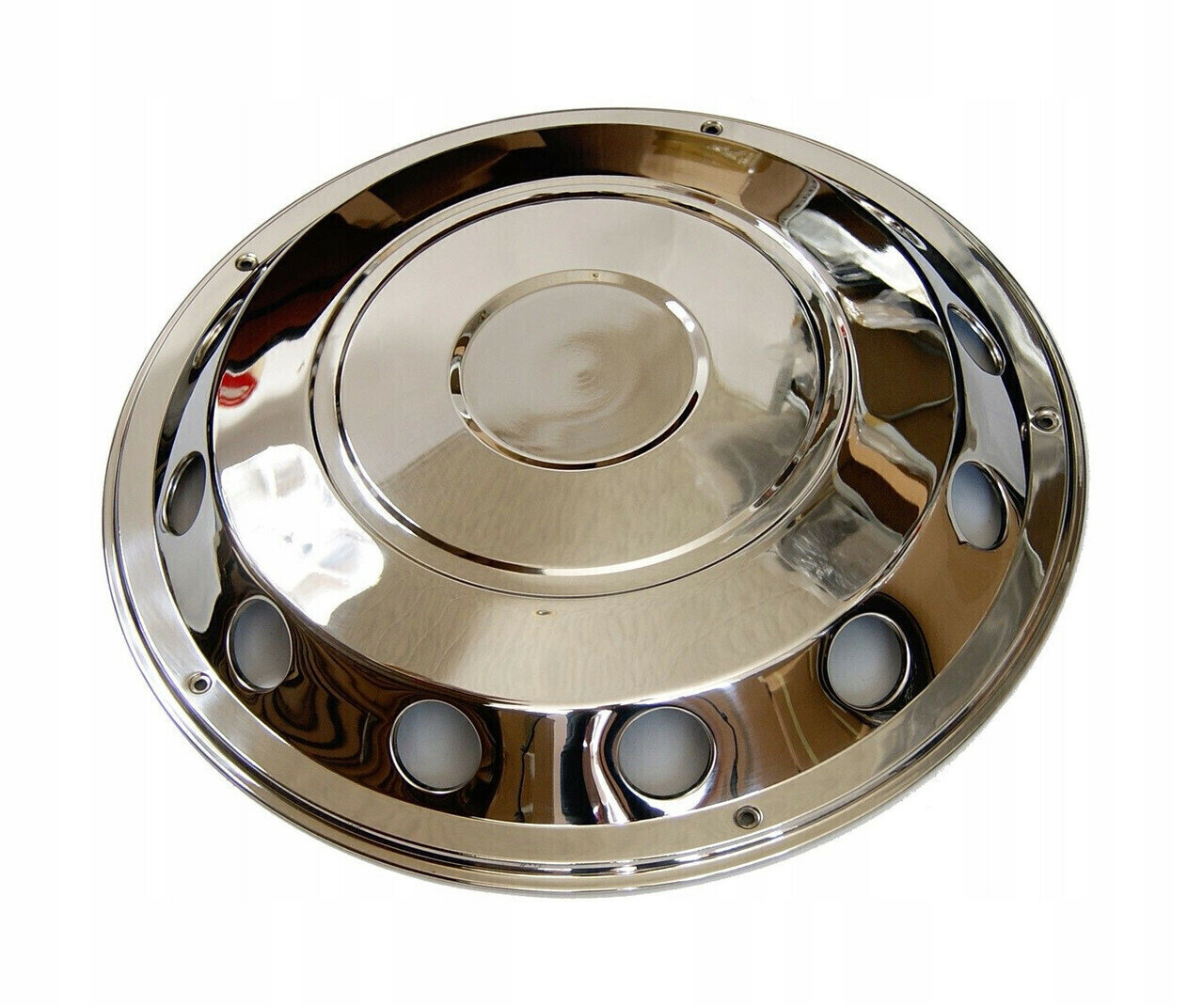 Колпаки на колёса R-15" передний нержавейка 251 F (комплект - 2шт) (14488)