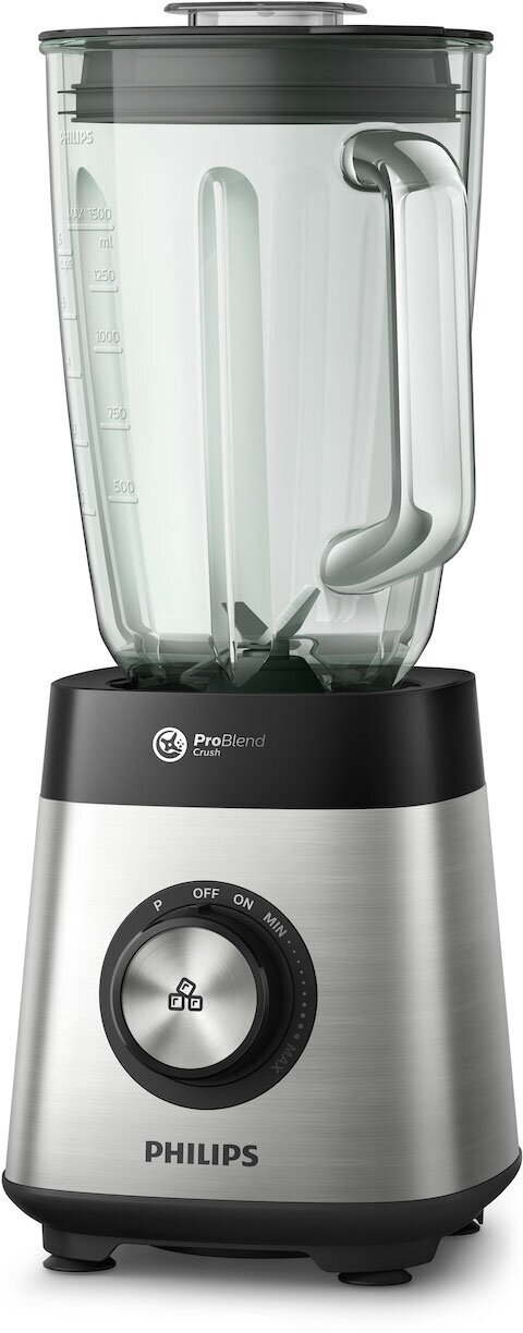 Стационарный блендер Philips HR3571/90, черный/металл