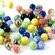 Мраморные шарики 16 мм, набор из 60 штук, 60pcs Color Randomly, У...