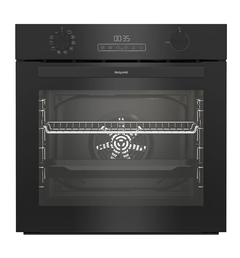 Духовой шкаф Hotpoint FE8824HBL, с грилем, конвекция, телескопические направляющие