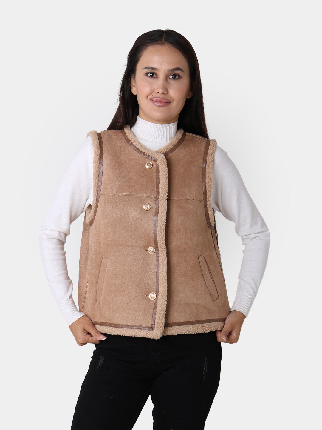 Жилет спортивный , размер One Size, хаки — фото 1