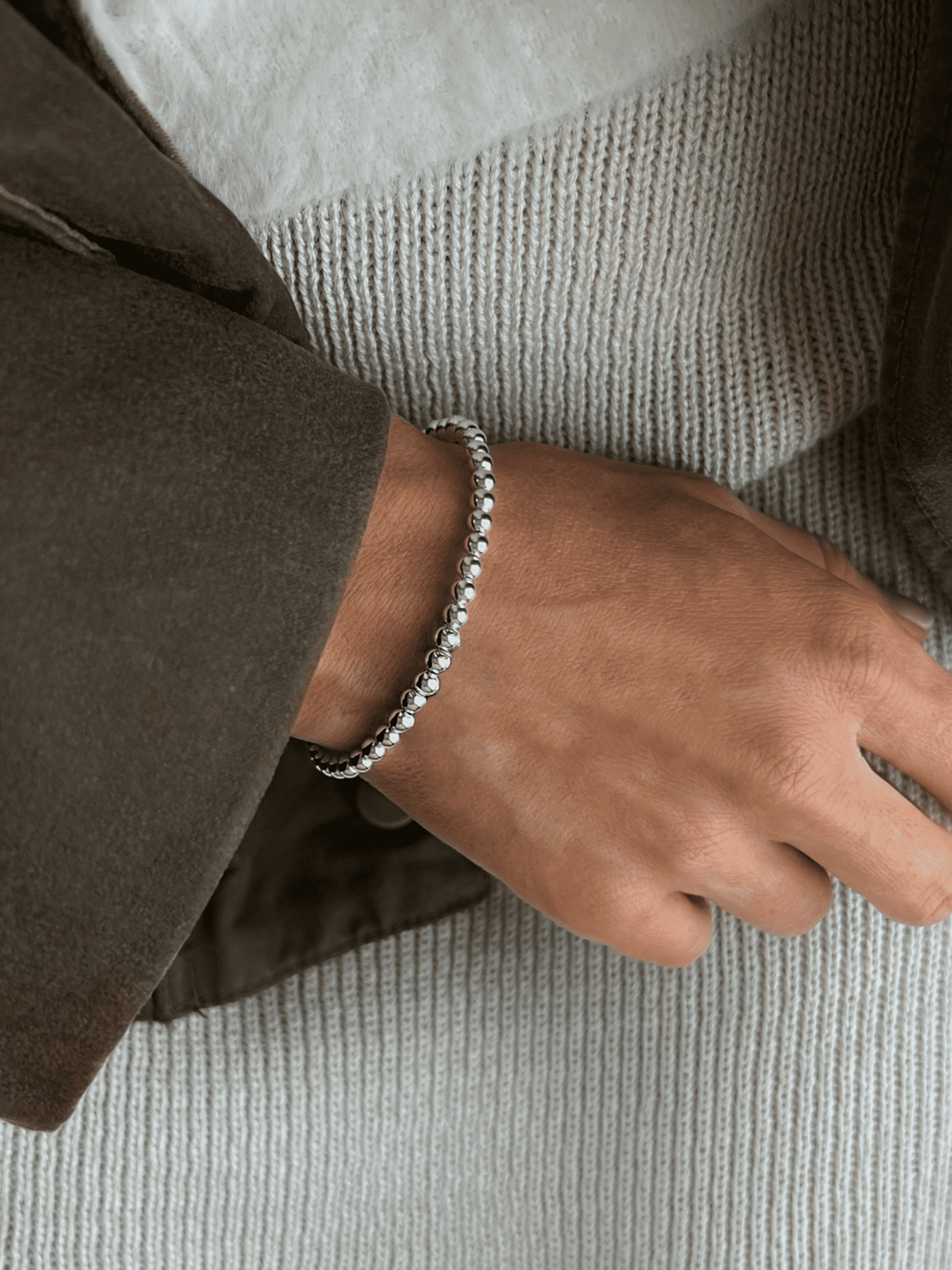 Браслет-цепочка LU Jewel, серебро, 925 проба, длина 16 см., серебристый