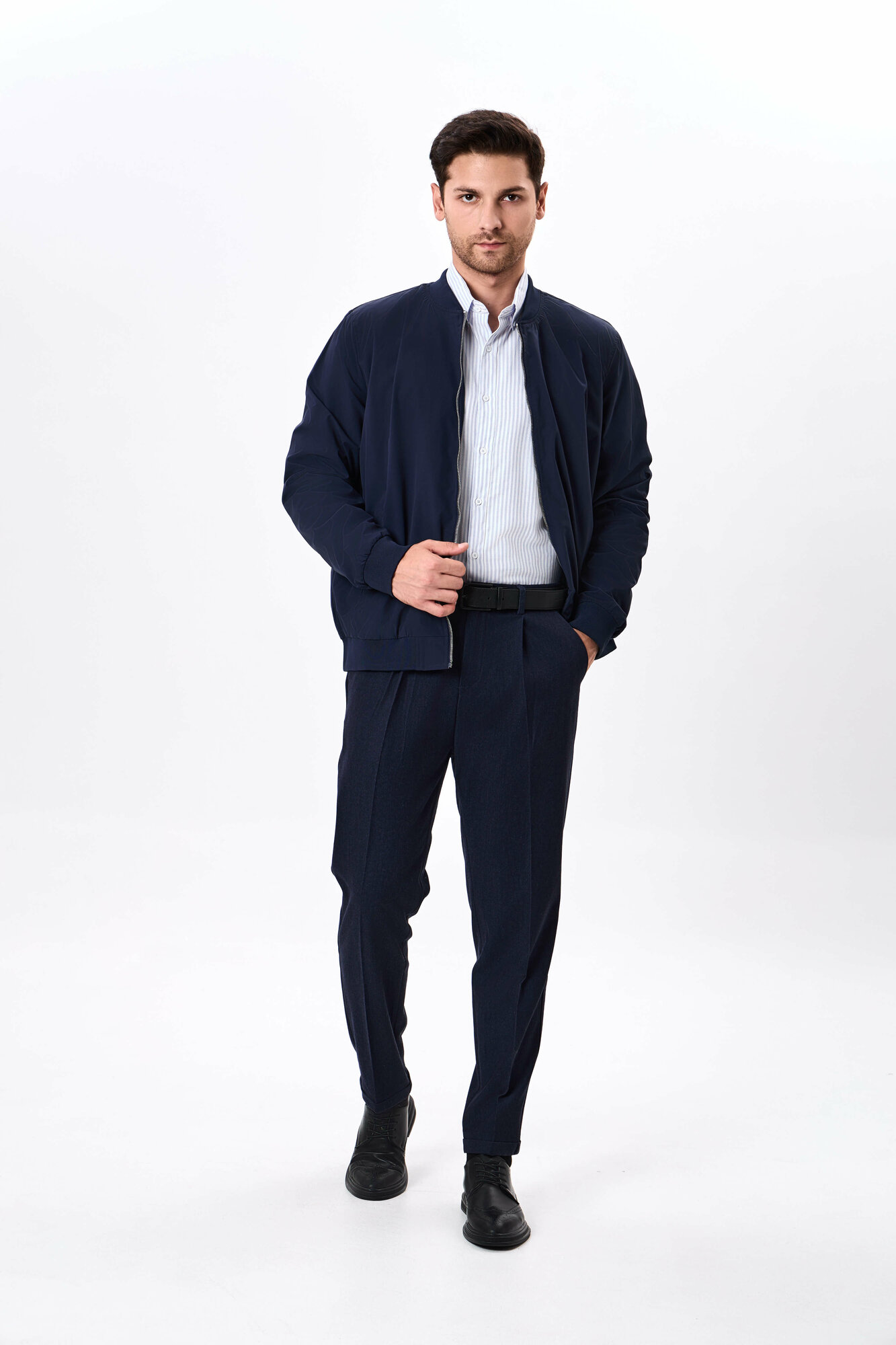 Ветровка TERRA PRO, размер M, navy