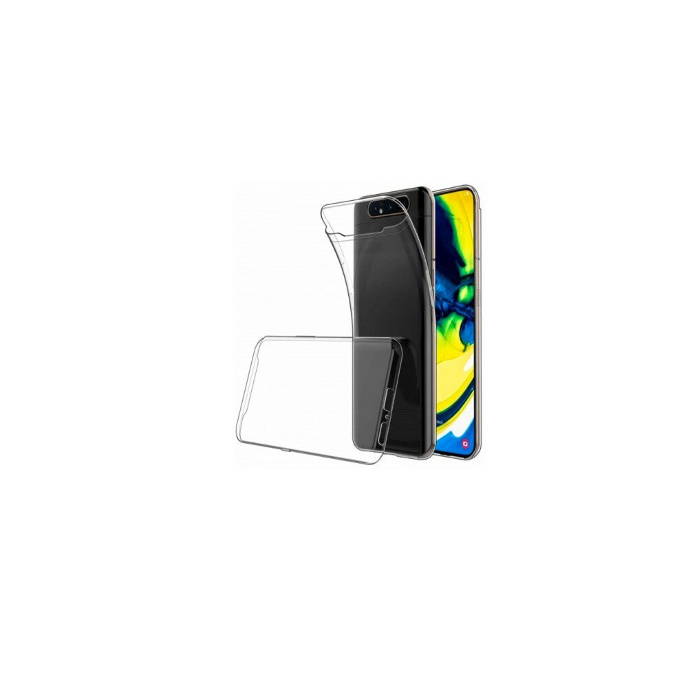 Чехол для Samsung Galaxy A805F A80/A908F A90 силиконовый (прозрачный)