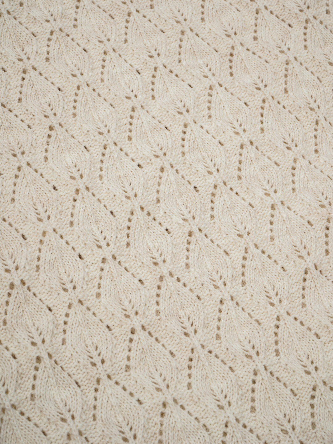 Плед вязаный детский для новорожденных, универсальный, 90х100 — фото 1