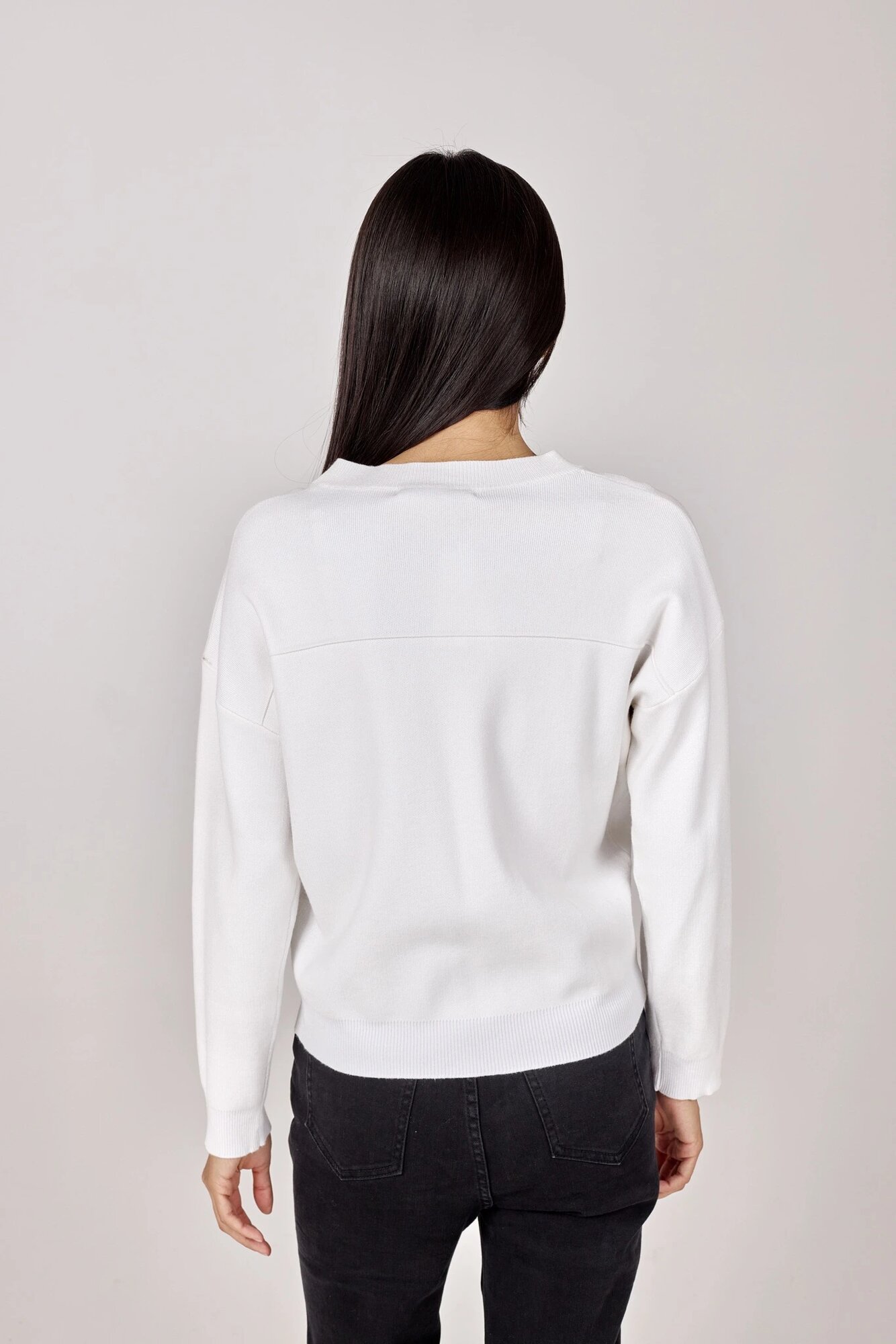 Джемпер Selfie, размер M, белый — фото 1