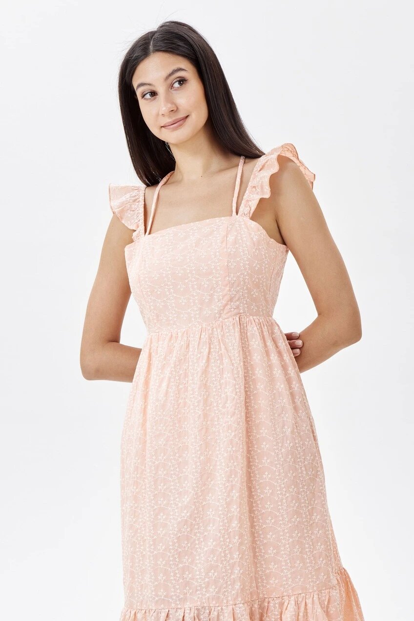 Сарафан Selfie, размер S, розовый — фото 1