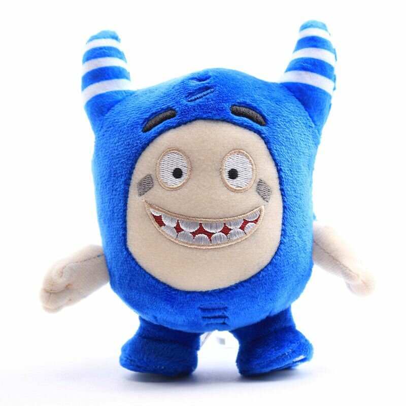 Плюшевая игрушка Oddbods 18 см: Ньют, Бабблз, Пого, Зи, Джефф, Фьюз, Слик — идеальный подарок для детей любого возраста