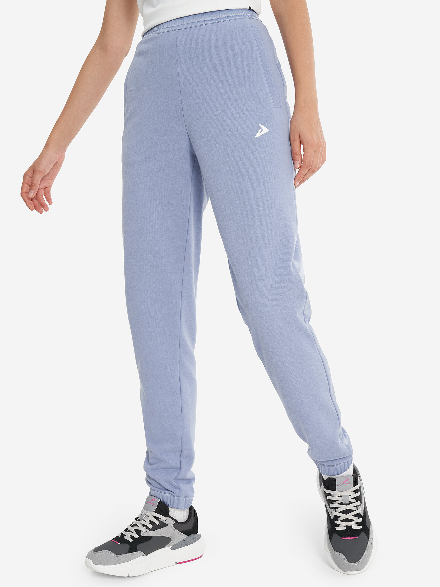 Брюки джоггеры Demix F SportLUX Knitted Pants, размер 48, небесный