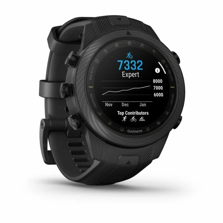 Часы Garmin MARQ Athlete Gen2 Carbon, сенсор сердечного ритма — фото 1