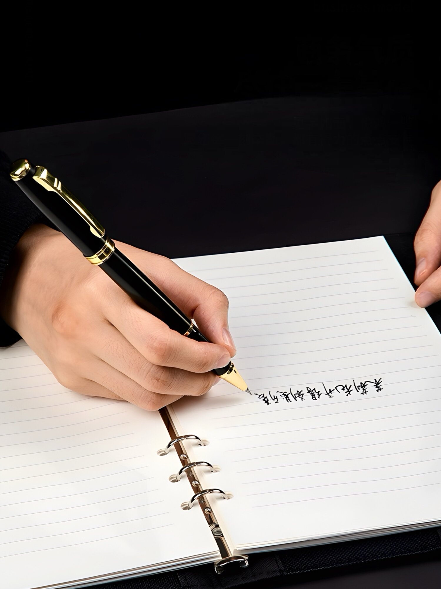 Изображение Стержень гелевый для ручки Xiaomi Deli S153 (цвет - черный, 1 шт.)