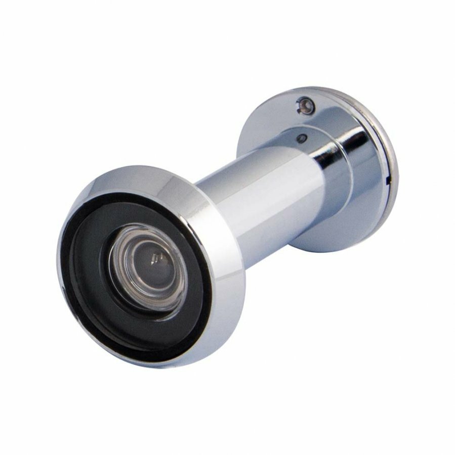 Глазок дверной оптика пластик FUARO DV-LUX 3/90-50/Z (VIEWER 3 DVZ_LUX) CP хром