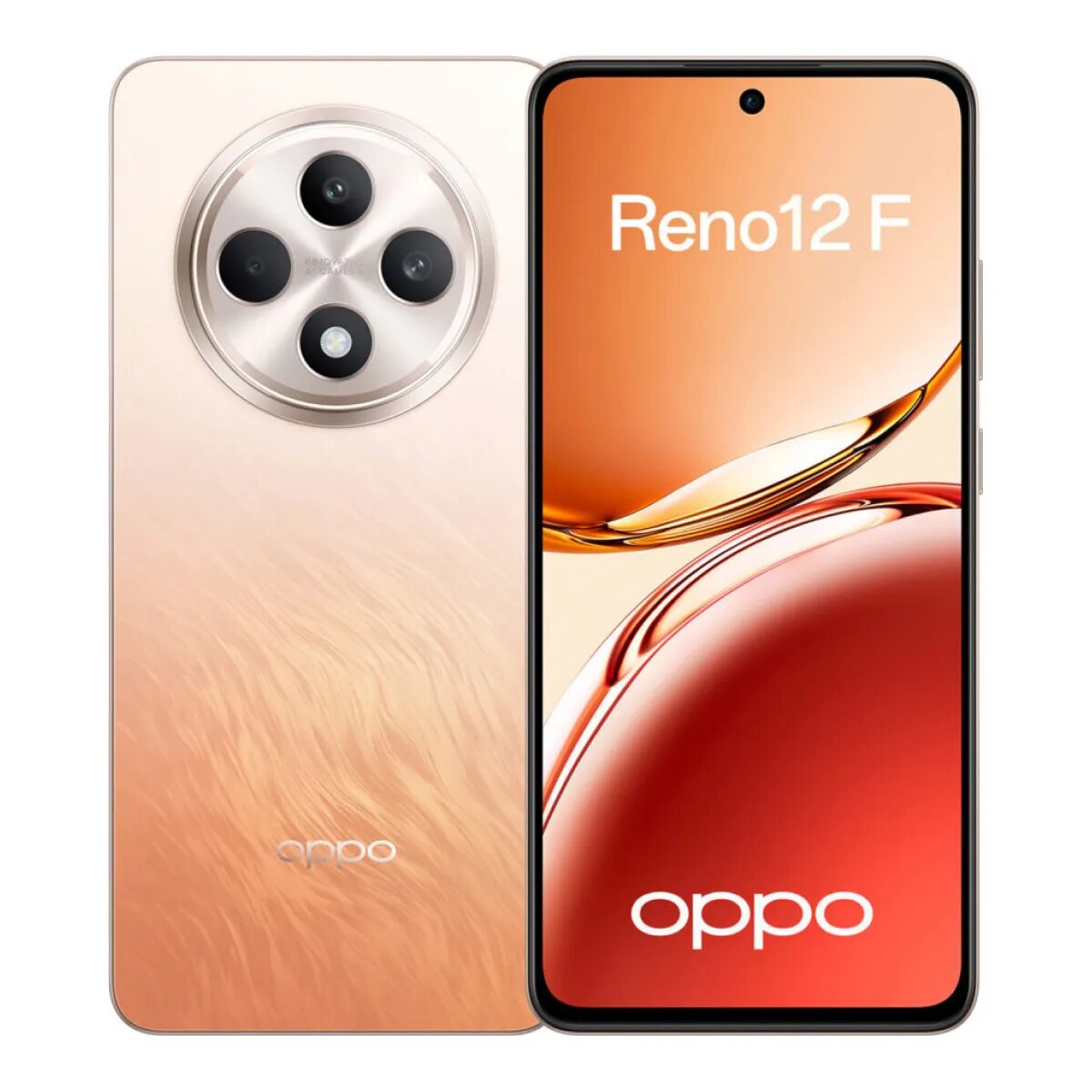 Сотовый телефон от бренда, Oppo Reno 12F 8/256gb Amber Orange